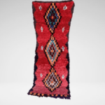 vintage moroccan boujaad rug