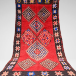 vintage moroccan boujaad rug large size