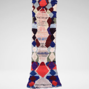 vintage moroccan azilal runner rug