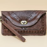 moroccan leather wallet