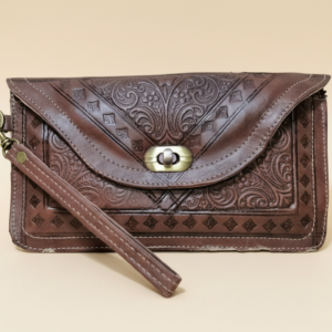 moroccan leather wallet